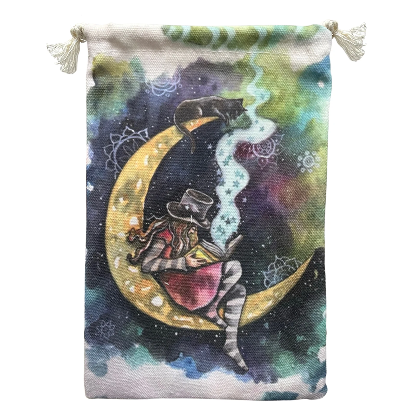 

Tarot Card Velvet Bag Embroidery Drawstring Tarot Bags Tarot Dice Bag Protect The Card From Damage For Jewelry Gifts Event