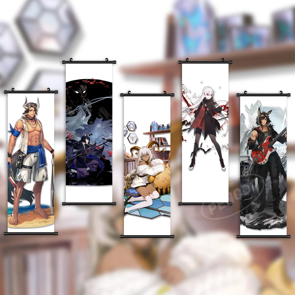 

HD Print Poster Arknights Wall Artwork Game Picture Saileach Painting Canvas Purestream Hanging Sideroca Scrolls Home Decoration