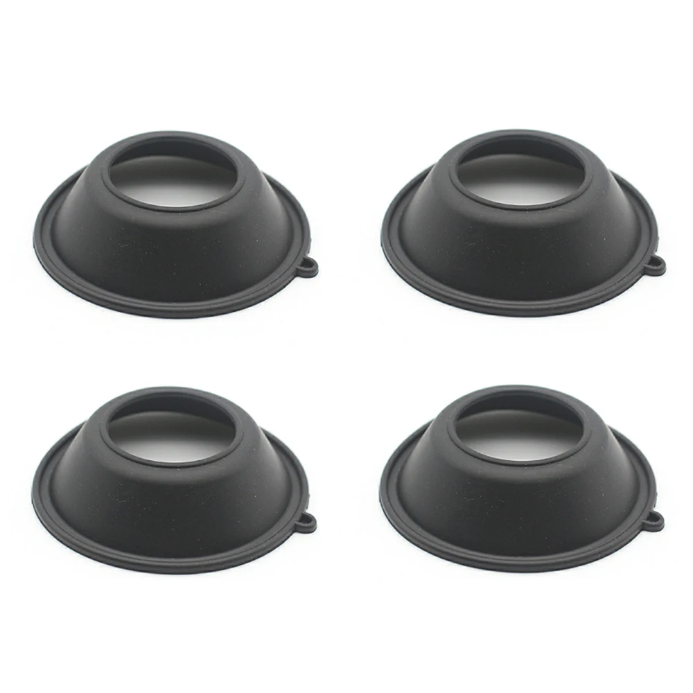 

Motorcycle 4Pcs Carburetor Film Diaphragm Rubber Carburetor Vacuum Membrane for Honda VLX400 Steed400 VLX/Steed