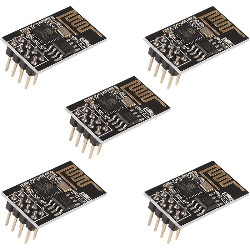 5pcs ESP8266 ESP-01 Серийный беспроводной приемопередатчик WiFi модуль 1MB SPI флэш-памяти для Arduino