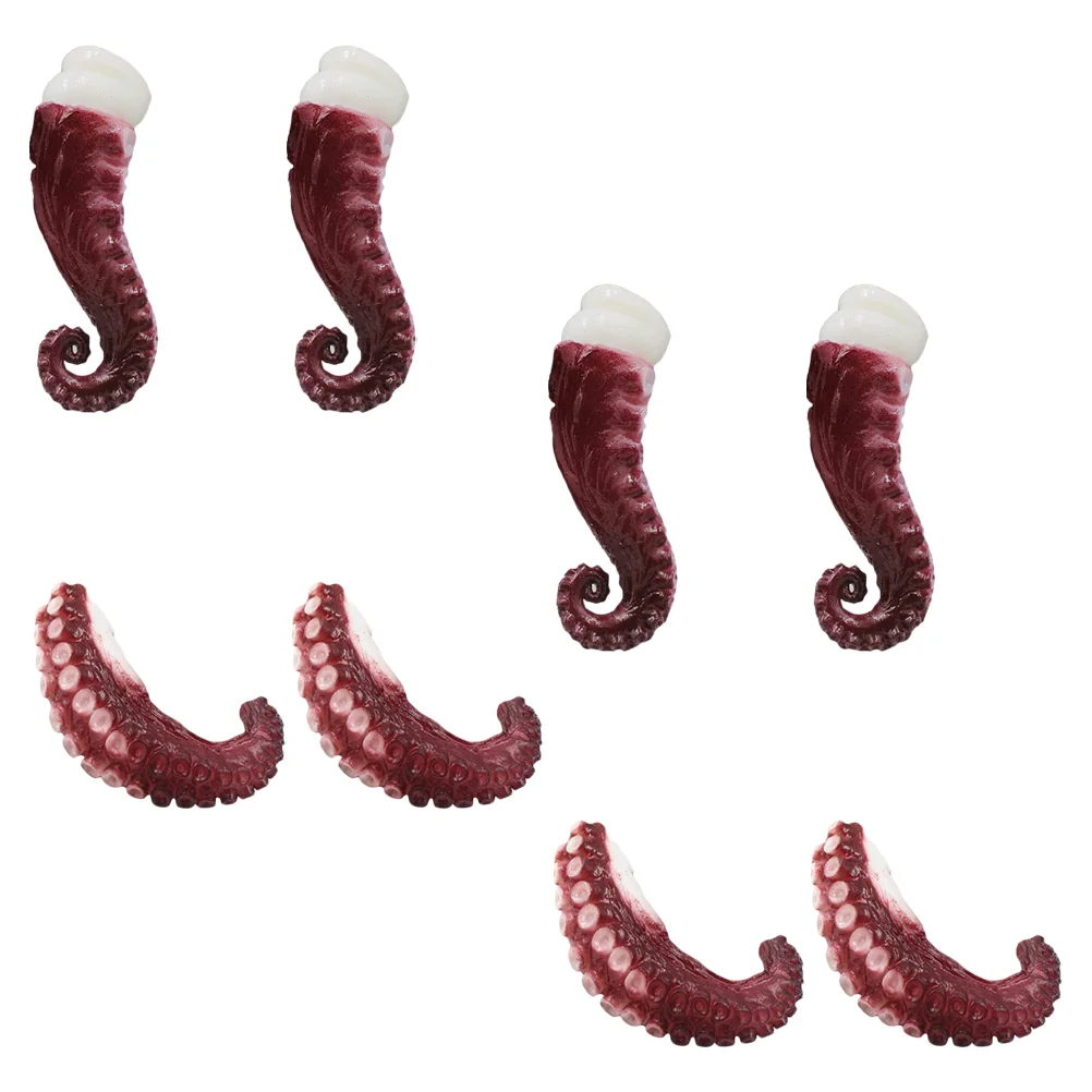 

Octopus Animal Fake Play Sea Artificial Squid Toy Figurines Kitchen Seafood Model Ocean Simulation Figure Marine Models Lifelike