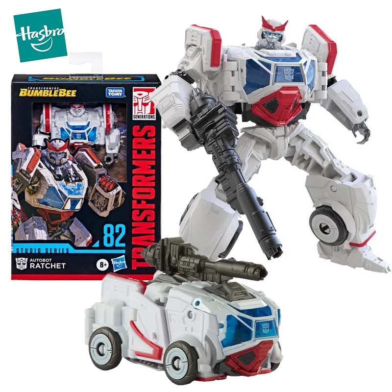 4.5" Hasbro Transformers Studio Series Deluxe Class Action Figure Bumblebee Wheeljack Brawn Ratchet Toy for Boy Robot Model Gift | Игрушки