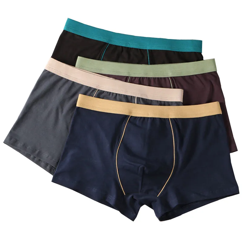 Mens Underwear Cotton Men's Boxers Briefs Breathable Underpants Man Big Size 4XL 5XL 6XL 7XL 8XL 9XL