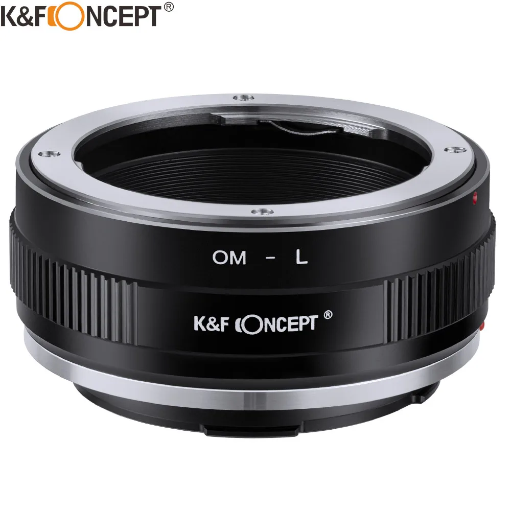 

K&F CONCEPT OM-L OM Lens to L Mount Adapter Ring for Olympus OM Lens to Sigma Leica Panasonic L Mount Camera Body