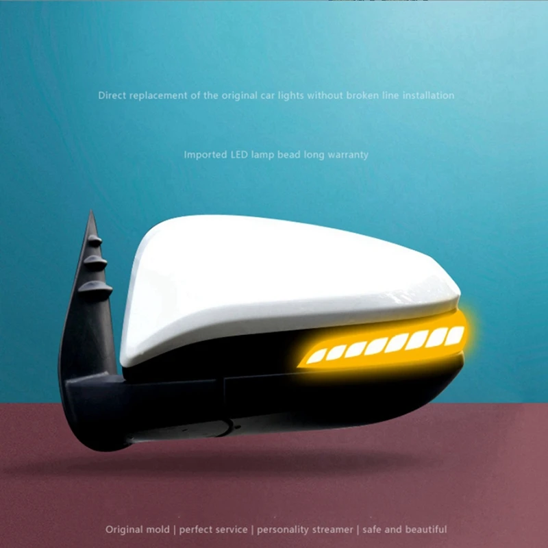 10X светодиодный динамический сигнал поворота боковой индикатор зеркала заднего