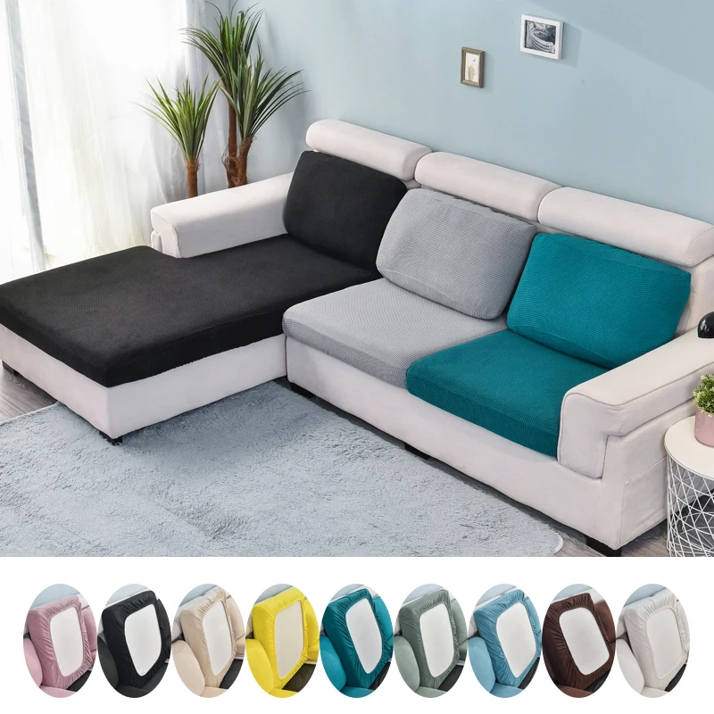 

1pc Sofa Cushion Cover Armchair Cover for Pets Children Furniture Polar Fleece Sofa Cover Washable Removable Sofa Slipcover