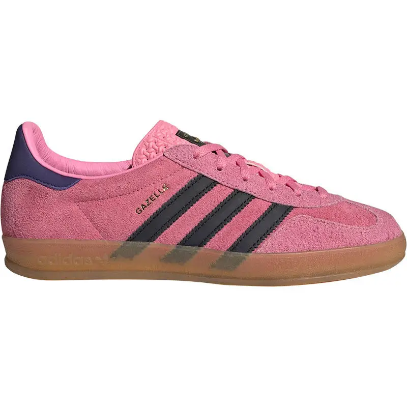 Женские синие замшевые кеды Adidas Originals KH6038 с тремя белыми полосками, низкие, с резиновой подошвой, винтажные, повседневные, для прогулок (art.: 3920dbc05cd19) - 3920dbc05cd19