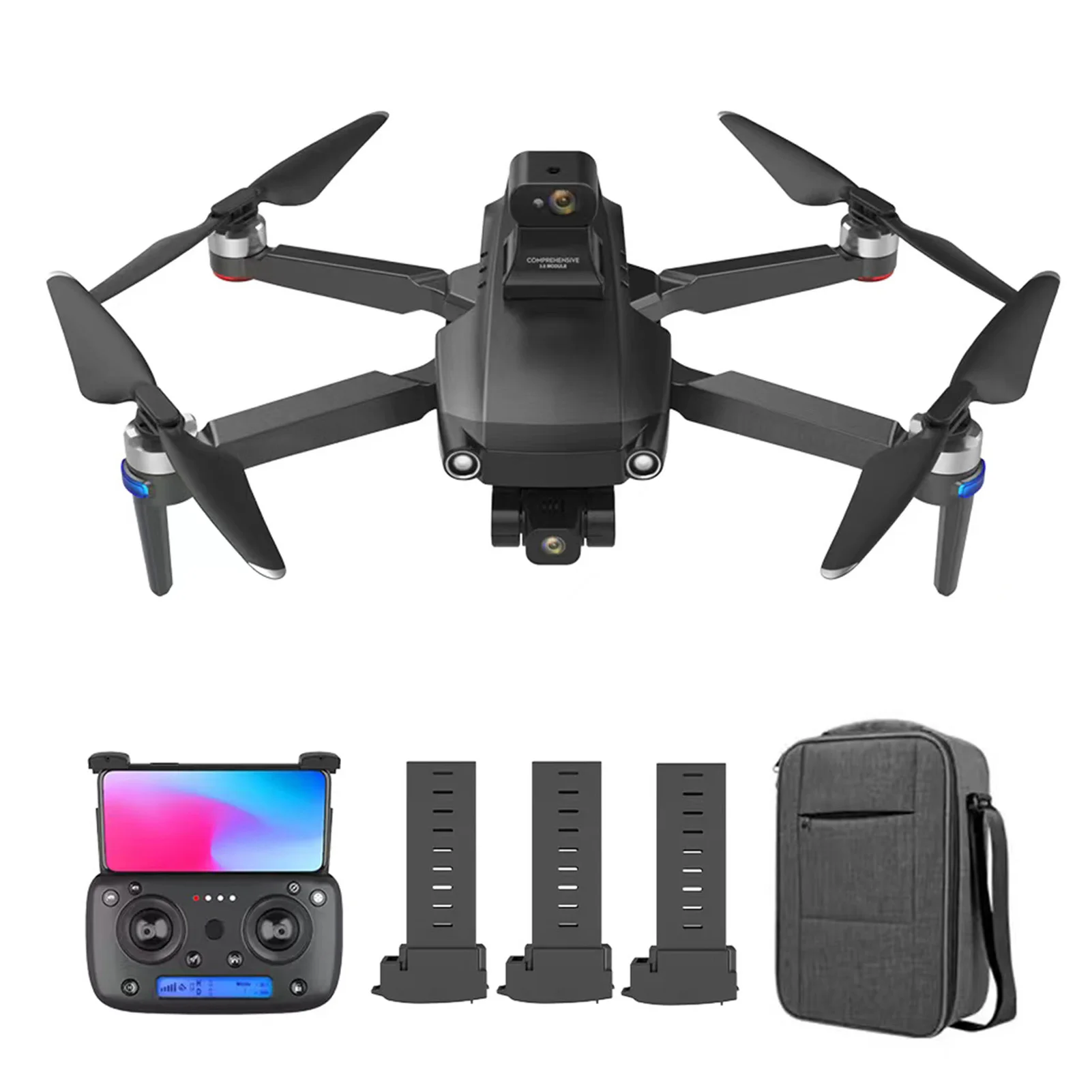 

GPS RC Drone Camera 4K 5G Wifi 3-axis Gimbal 35mins Flight Time Brushless Quadcopter Obstacle Avoidance Fly Around 1/2/3 Battery