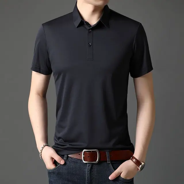 Short Sleeve Polo Neck