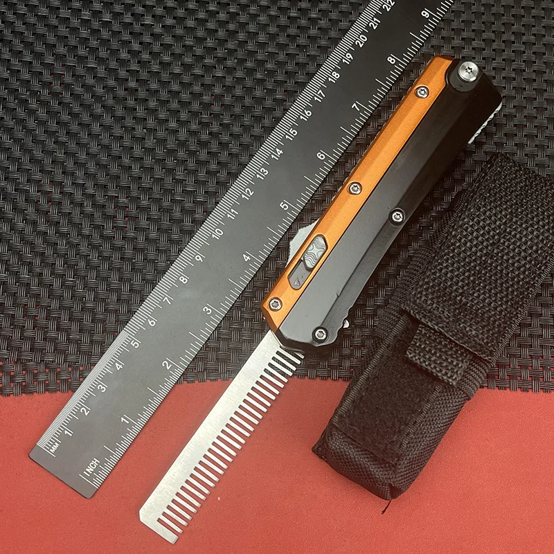 Гликоновый нож Micro OTF Tech Knives Blade Space с алюминиевой ручкой