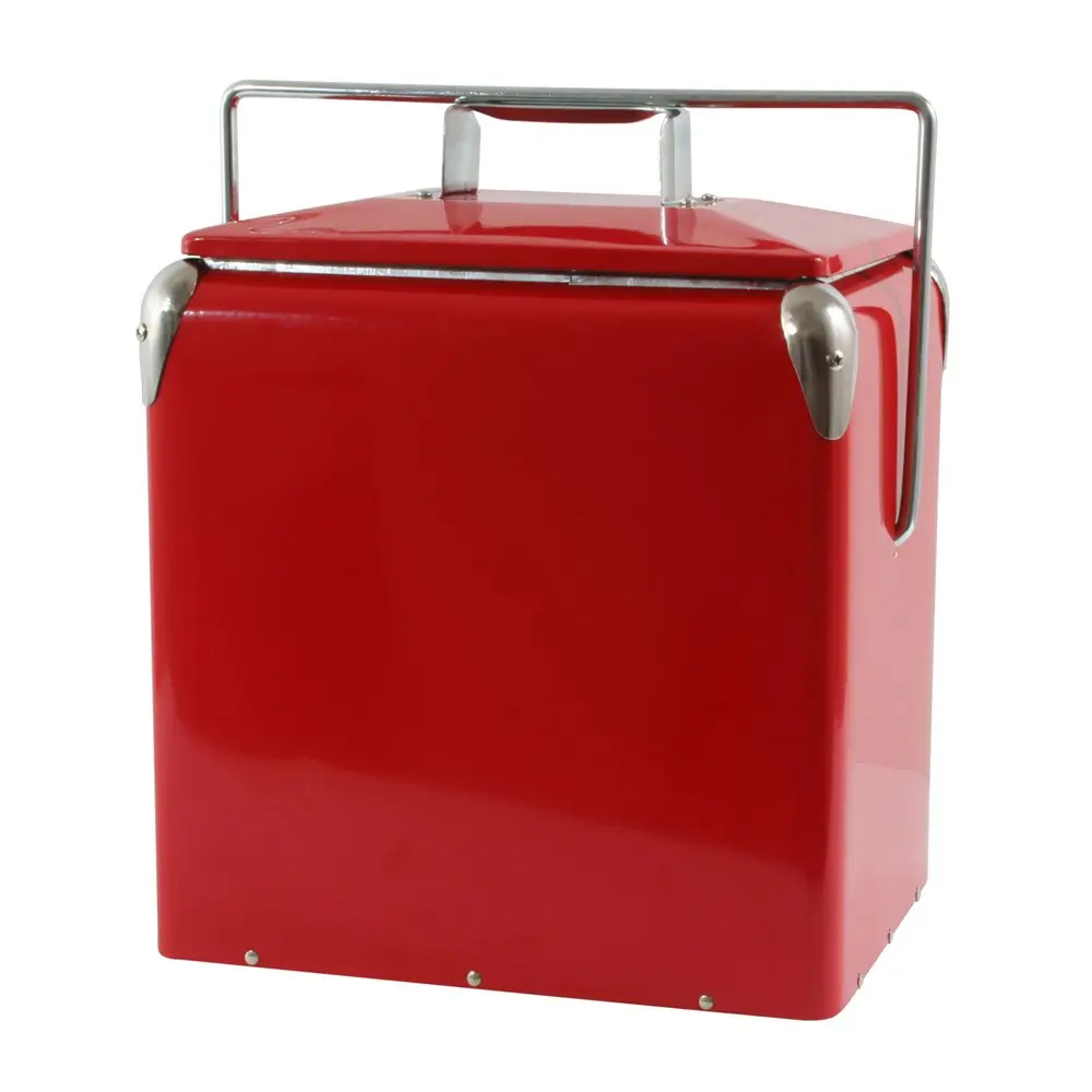 

AmeriHome Retro Style Picnic Cooler