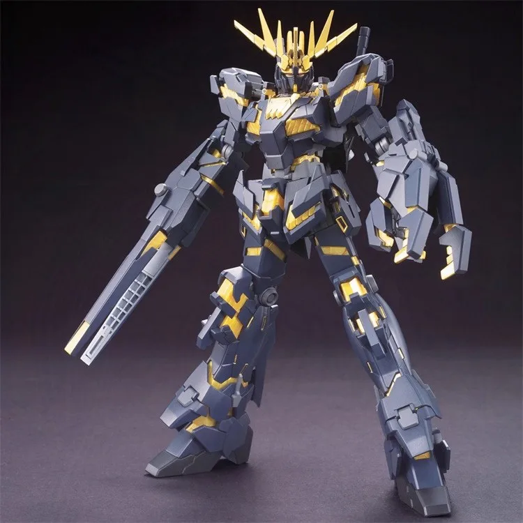 Фото Конструктор Bandai HG 1/144 HGUC RX-0 UNICORN GUNDAM 02 BANSHEE, модель аниме-истребителя, сборная модель, аниме-фигурка, игрушка, подарок для детей №3