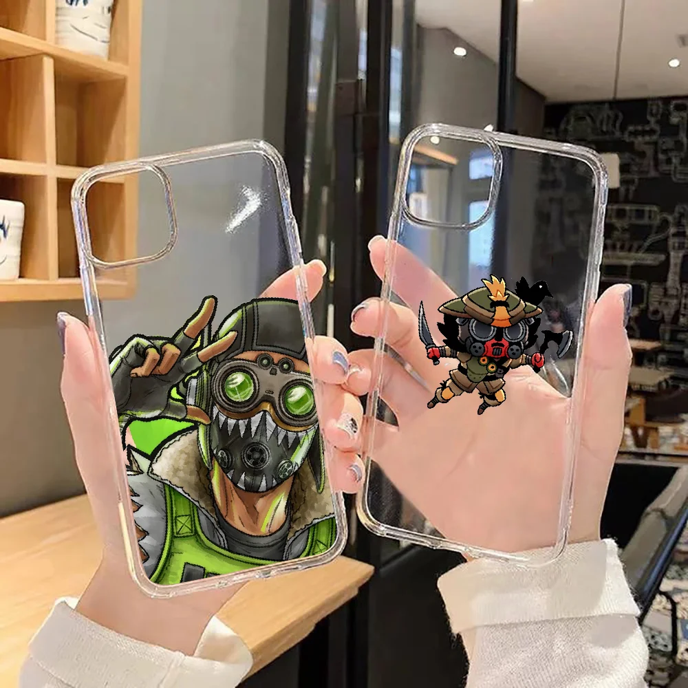 

Прозрачный чехол для телефона Apex Legends Game для Xiaomi Mi Max Note 3 A2 A3 8 9 9T 10 Lite Pro, ультрапрозрачный силиконовый бампер из ТПУ