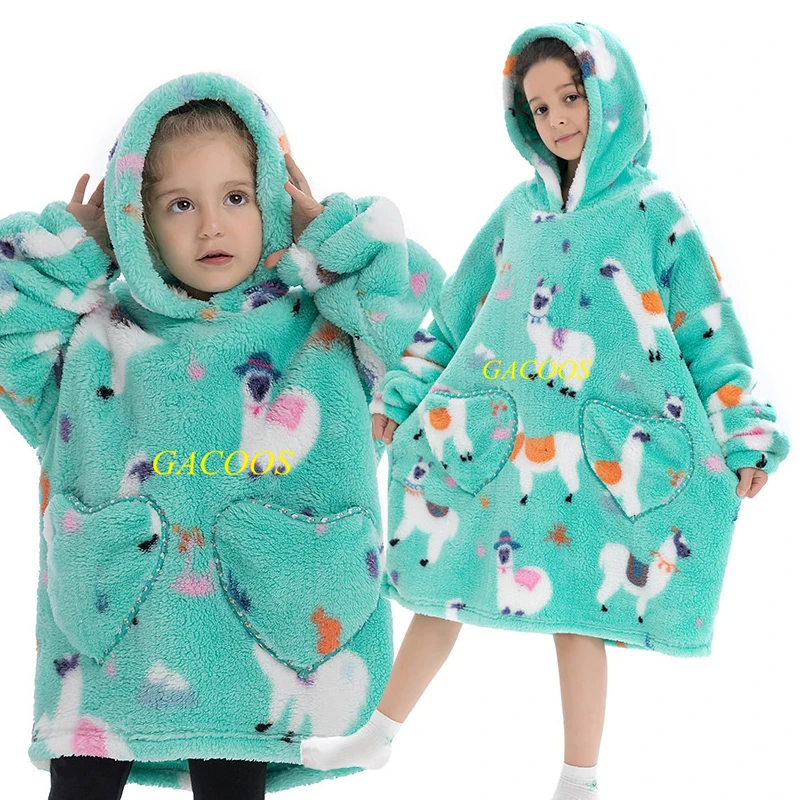 

2022, толстовки большого размера, зимняя Толстовка для маленьких детей, Повседневная Толстовка для маленьких девочек и мальчиков, теплая одежда из аниме, толстовка с капюшоном