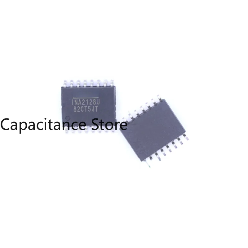

10PCS New INA2128 INA2128UA INA2128U Dual Channel Variable Gain Instrument Amplifier Chip