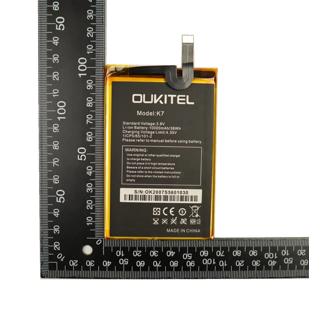 Новый оригинальный резервный аккумулятор K7 емкостью 10000 мАч для Oukitel K7/K7 Power Phone