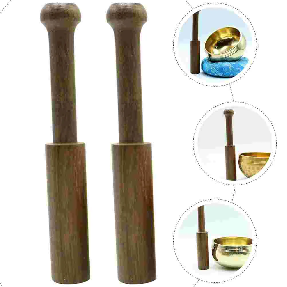 2 шт. поющая чаша молотки деревянная ударная палочка Будда звуковой ударник