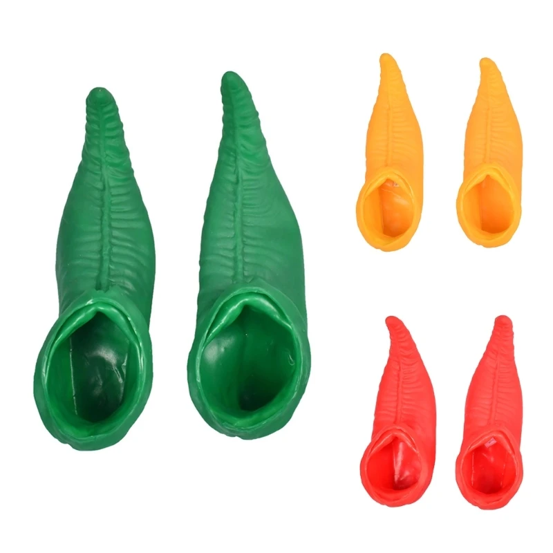 

Цирковый эльф клоун обувь для сцены Смешные большие клоуны обувь для коммедианских листьев аксессуары для косплея на Хэллоуин