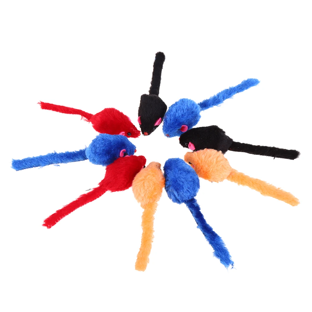 3D Мышь Имитация Игрушки Для Собак Молярная Жевательная Игрушка Пушистая