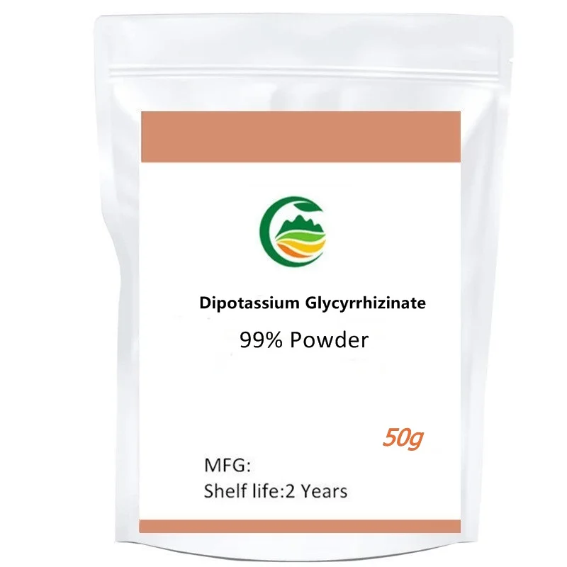 

50-1000g Super Dipotassium Glycyrrhizinate Powder,Dipotassium Glycyrrhetate Powder,Skin whitening, antioxidation and anti-aging