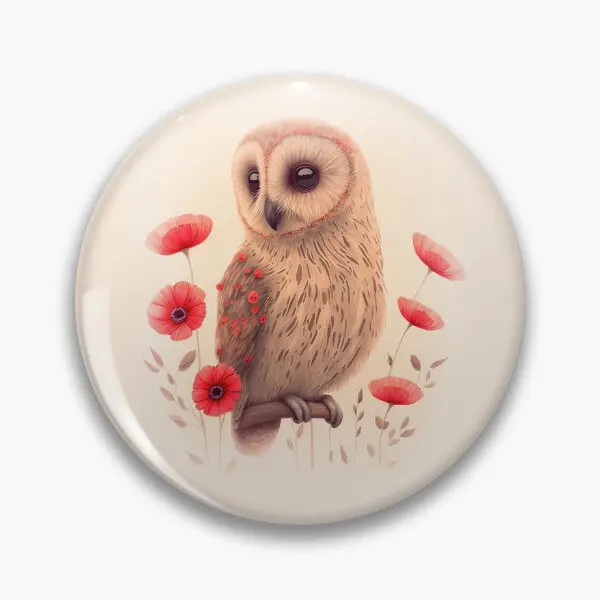 Мягкая булавка с изображением совы леса животных модная забавная на лацкан