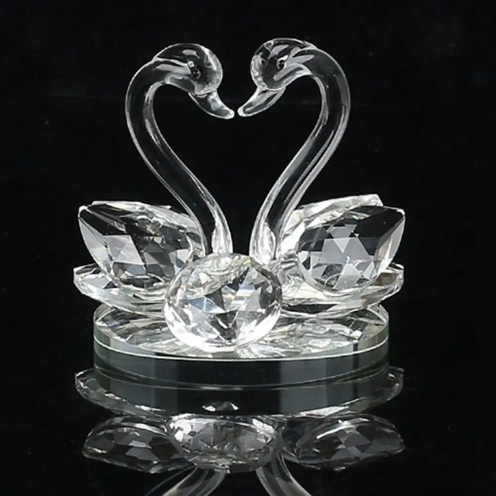 Модные хрустальные искусственные миниатюры романтическая модель животного