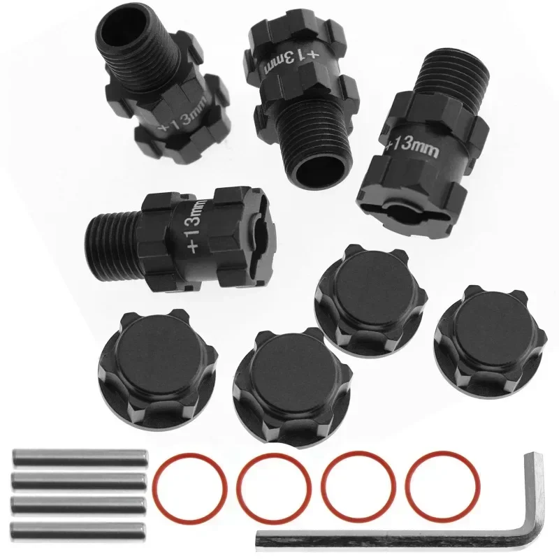 Металлический шестигранный адаптер для колес от 14 мм до 17 1/10 ARRMA 3S SENTON VORTEKS Typhon Rock