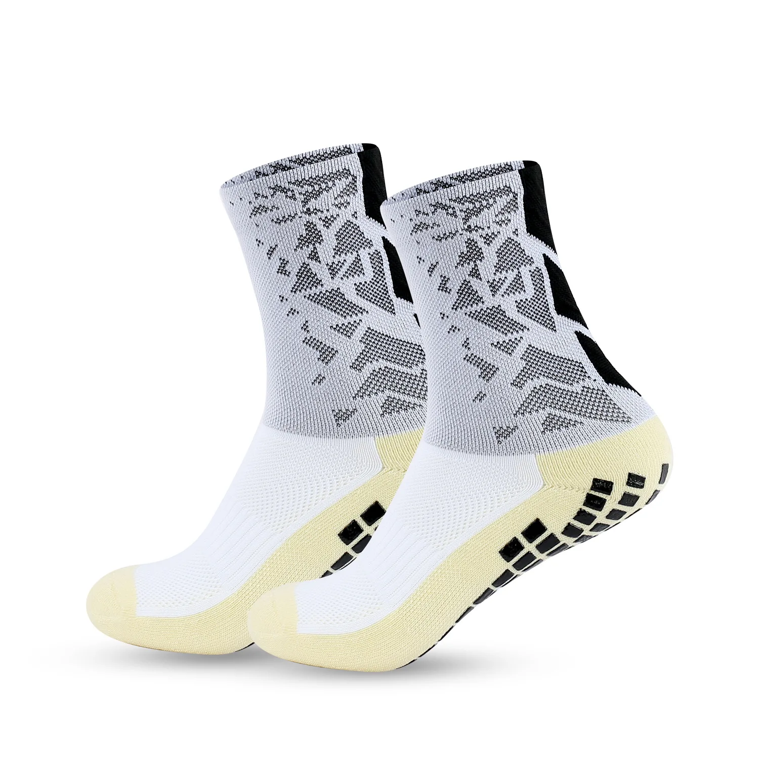 4 Pairs New Color Outdoor Men and Women Football Dispensing Socks Professional Athletic Non-slip Running Sports Socks for Men