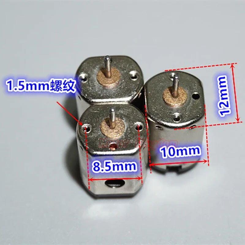 Micro 10 мм * 12 N20 Двигатель постоянного тока 3 В 7 31500 об/мин Высокоскоростной NdFeB