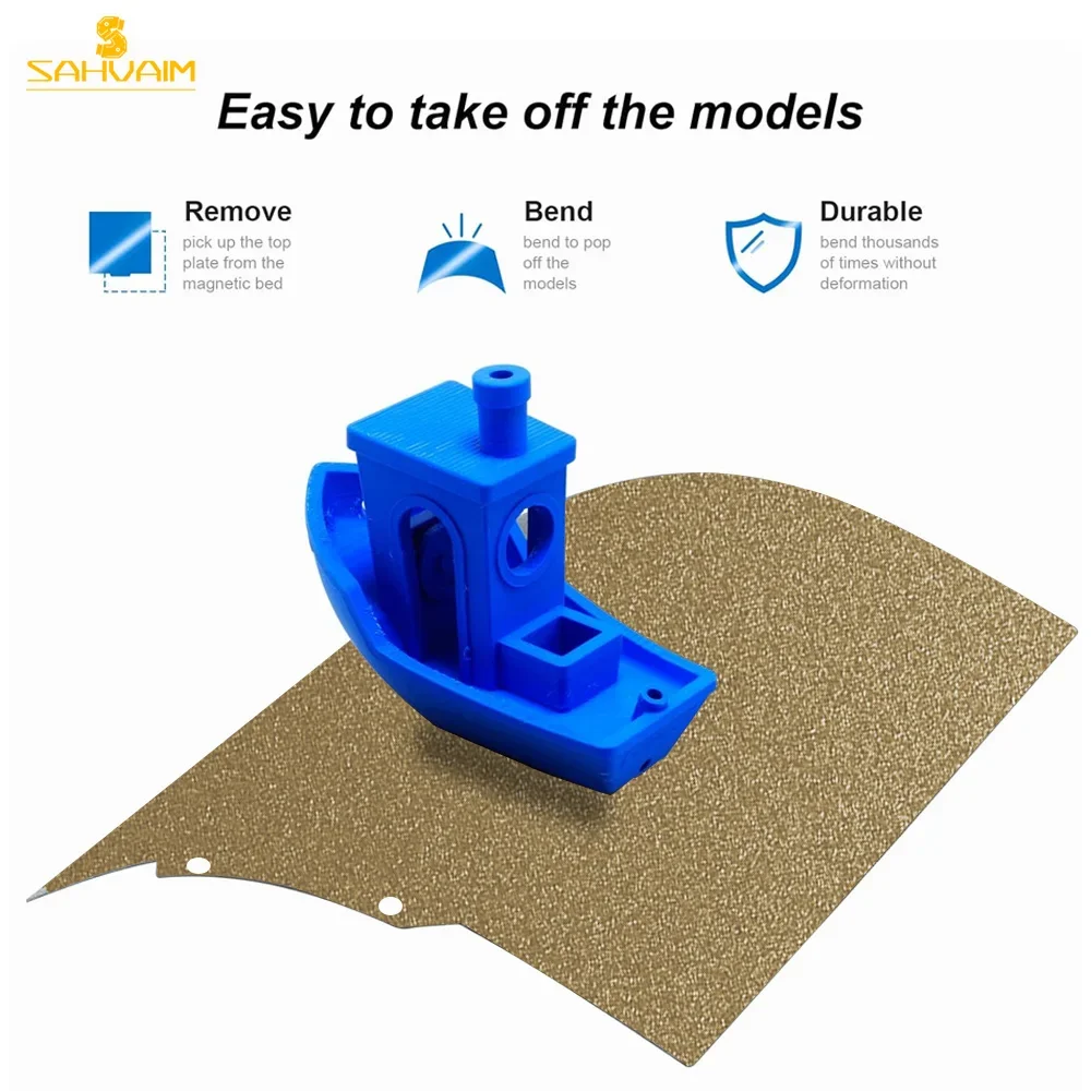 Магнитная текстурированная пластина PEI 235x235 гладкая для Flashforge Adventurer 5m Elegoo Нептун 4