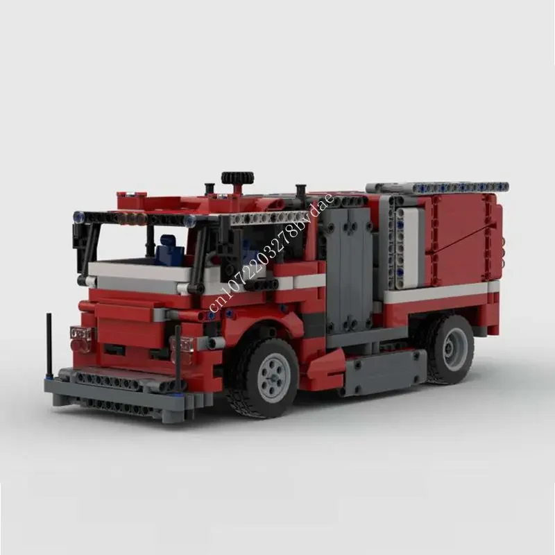 

Высокотехнологичный пожарный двигатель MOC С присоединяемыми строительными блоками, 794 шт., технические кирпичи, творческая сборка «сделай сам», игрушки, подарки