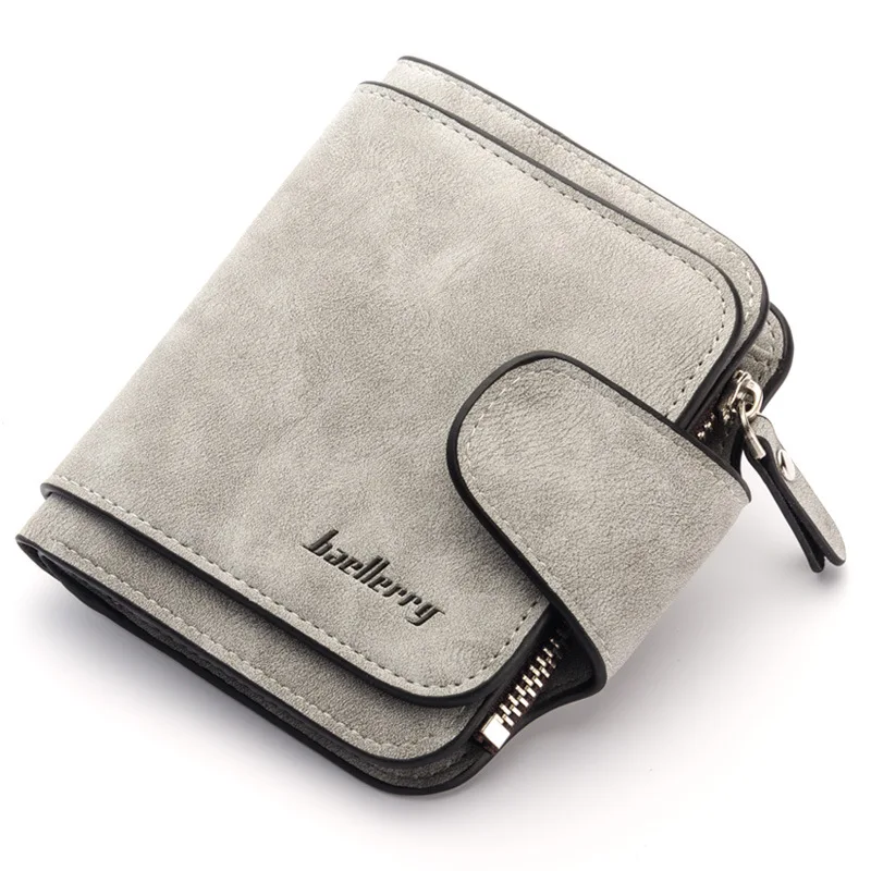 

Women Short Wallet PU Leather Purse Card Holder Organizer Billfold Lady Girl Clutch Money Bag Casual Zipper Women Lady Girl