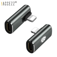 accezz 20w pd for iphone to type c female adapter for iphone 13 12 11 pro fast charging usb c for macbook data sync converter