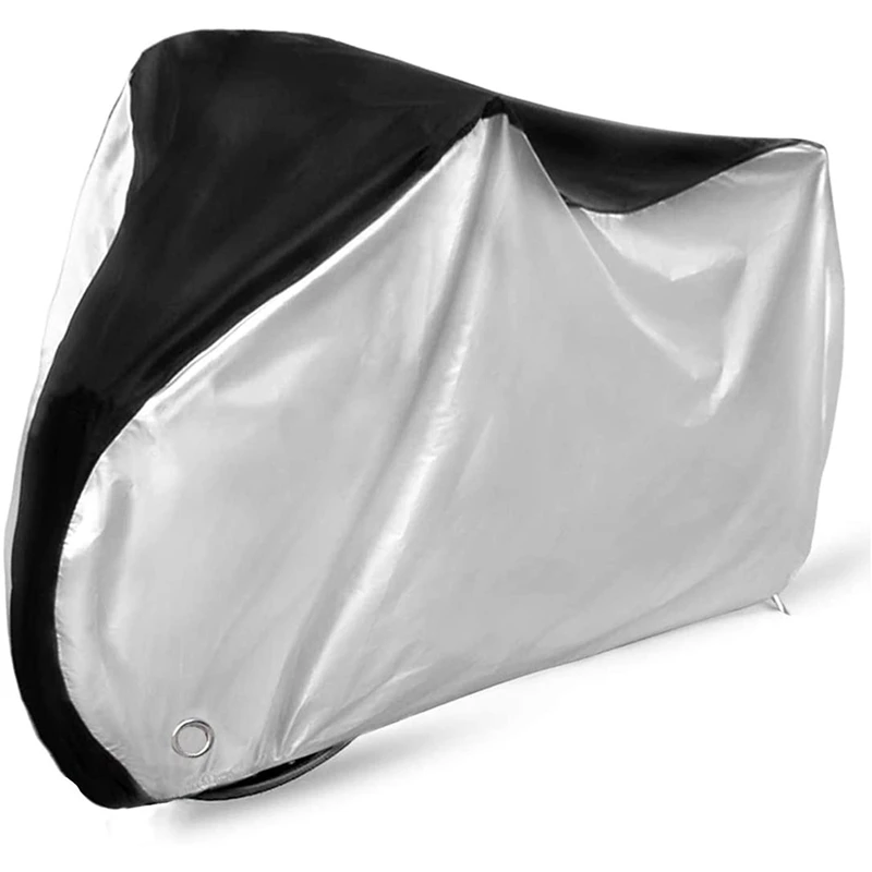 

HOT Bike Cover Outdoor Storage Waterproof Bicycle Cover, XL UV Rain Snow Wind Dust Proof Ripstop Material Bike Covers