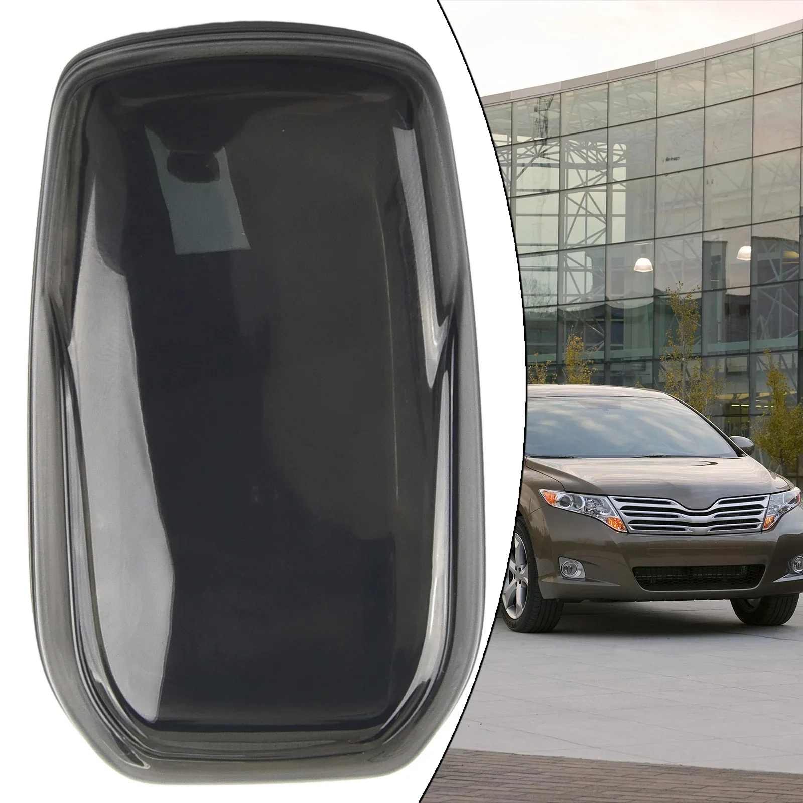 1 шт. чехол для автомобильного брелока из ТПУ прозрачный черный Toyota Sienna Venza Hilux