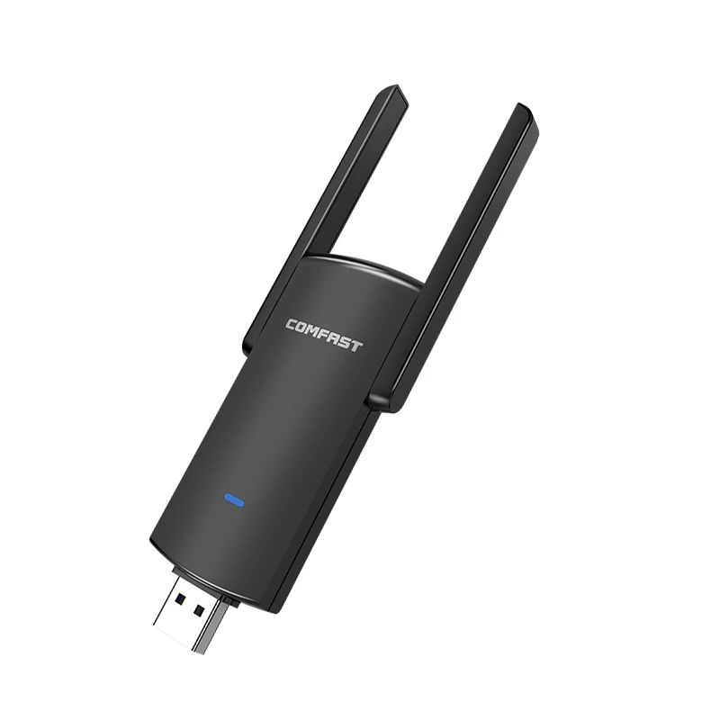 

1300 Мбит/с 5 ГГц/2,4 ГГц двухдиапазонный USB3.0 Беспроводной Wi-Fi адаптер RTL8812BU Wi-Fi сеть LAN Карта ПК приемник Wi-Fi антенна