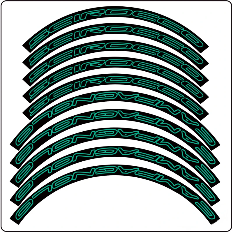 Наклейки На горный велосипед Ширина 20 мм колесо дорожного велосипеда наклейки на
