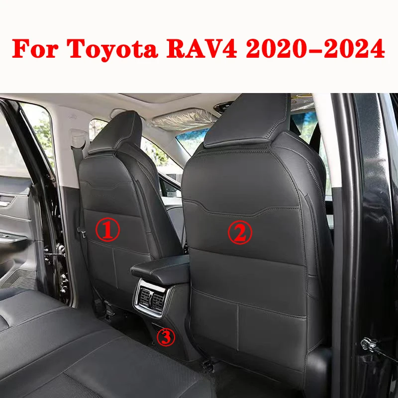 Противоударный коврик для заднего сиденья Toyota RAV4 2020-2024 противоударный ног детей