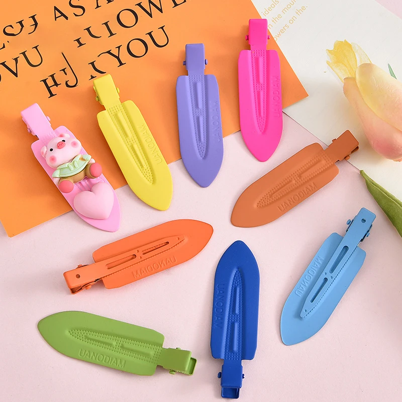 

5pcs Colorful Candy Rhinestones Style Beauty Salon Hairpin Professional Hairdressing Makeup Tools Hair Clips For Girls