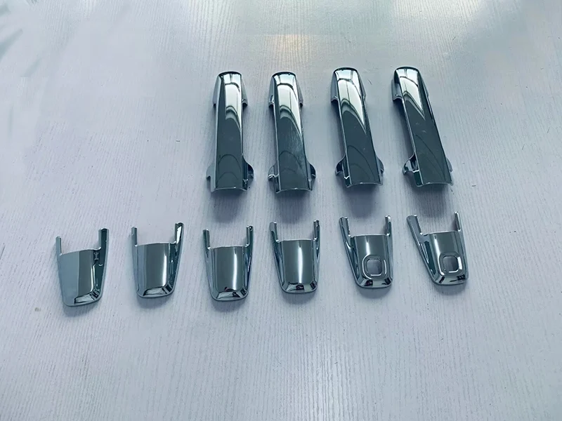 Для Suzuki Spacia Custom MK54S MK94S 2024 2025 ABS хромированная дверная ручка с умным отверстием для