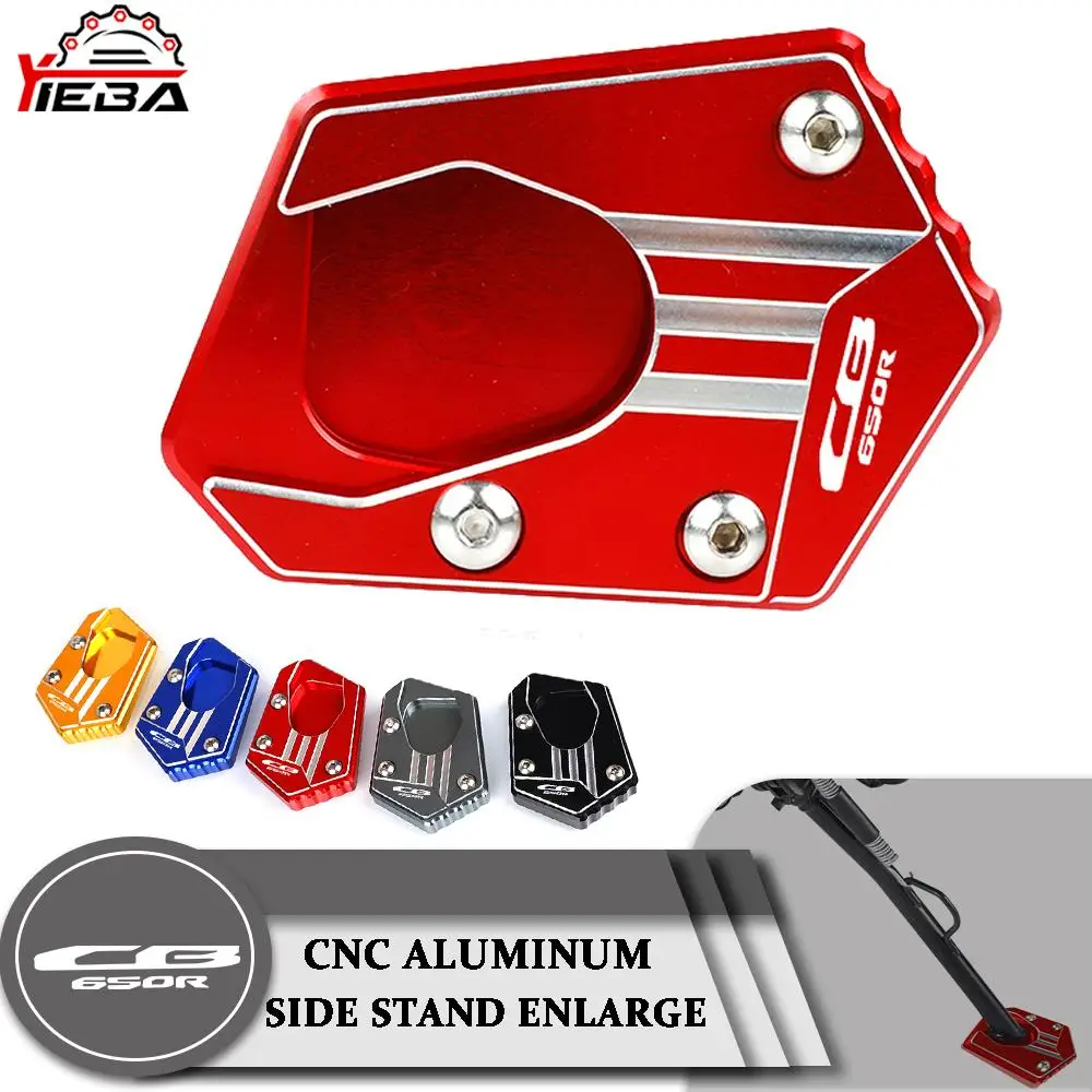 

For HONDA CB650R Neo Sports Cafe CBR650R CBR500R CB 500F 500X 125R 300R Motorcycle Side Stand Enlarge Plate Kickstand Extension