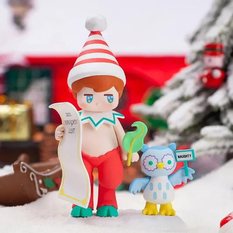 POP MART Satyr Rory Cozy Winter Series: Модные игрушки-сюрпризы в закрытых коробках, коллекционные фигурки, подарок-сюрприз (art.: 3920d9df1d3c4) - 3920d9df1d3c4