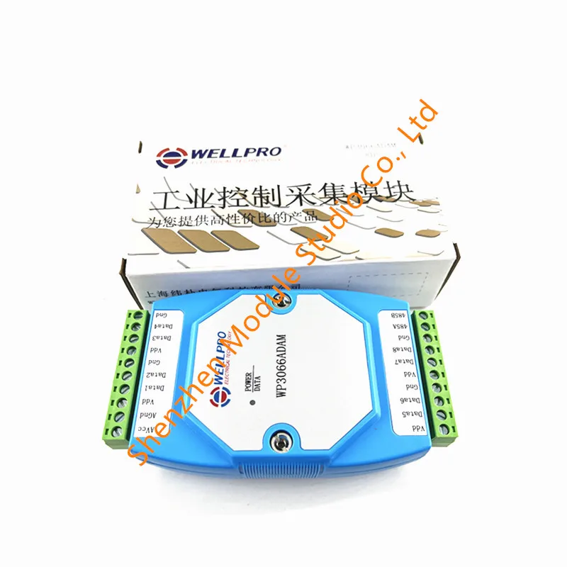 Модуль сбора данных температуры DS18B20 8 каналов WP3066ADAM