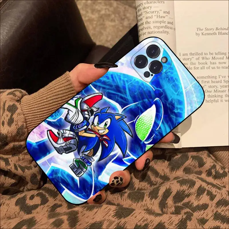 Supersonic-S-Sonic-Game Phone Case For iPhone 8 7 6 6S Plus X SE 2020 XR XS 14 11 12 13 Mini Pro Max Mobile Case images - 6