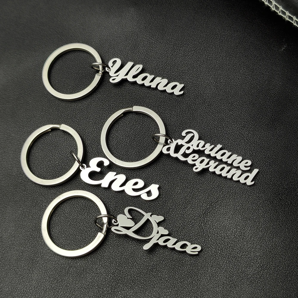 Персонализированный брелок с именем