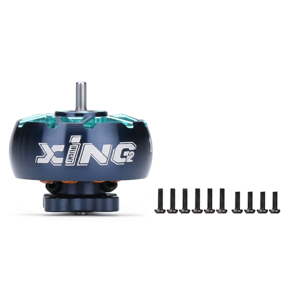 4 шт. IFlight XING2 1404 кв кВ 3-4S ультралегкий двигатель для FPV Фристайл зубочисток мини дроны дальнего действия DIY запчасти