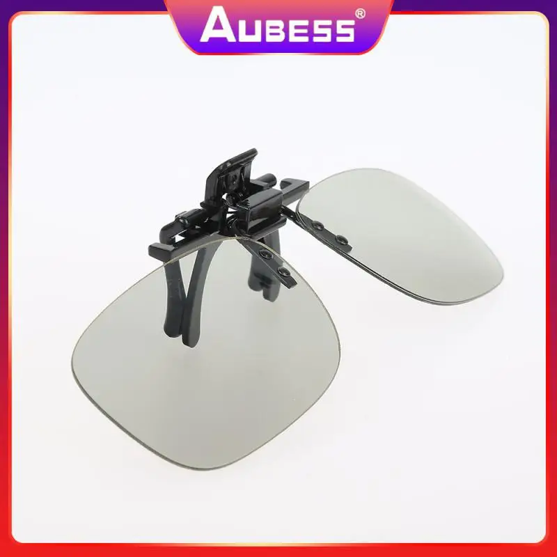 

Polarized Tv Real Clip-on Passive 3d Glasses Polarized Lenses Hanging Frame Myopia Glasses Stereo 3d Glasses Clip