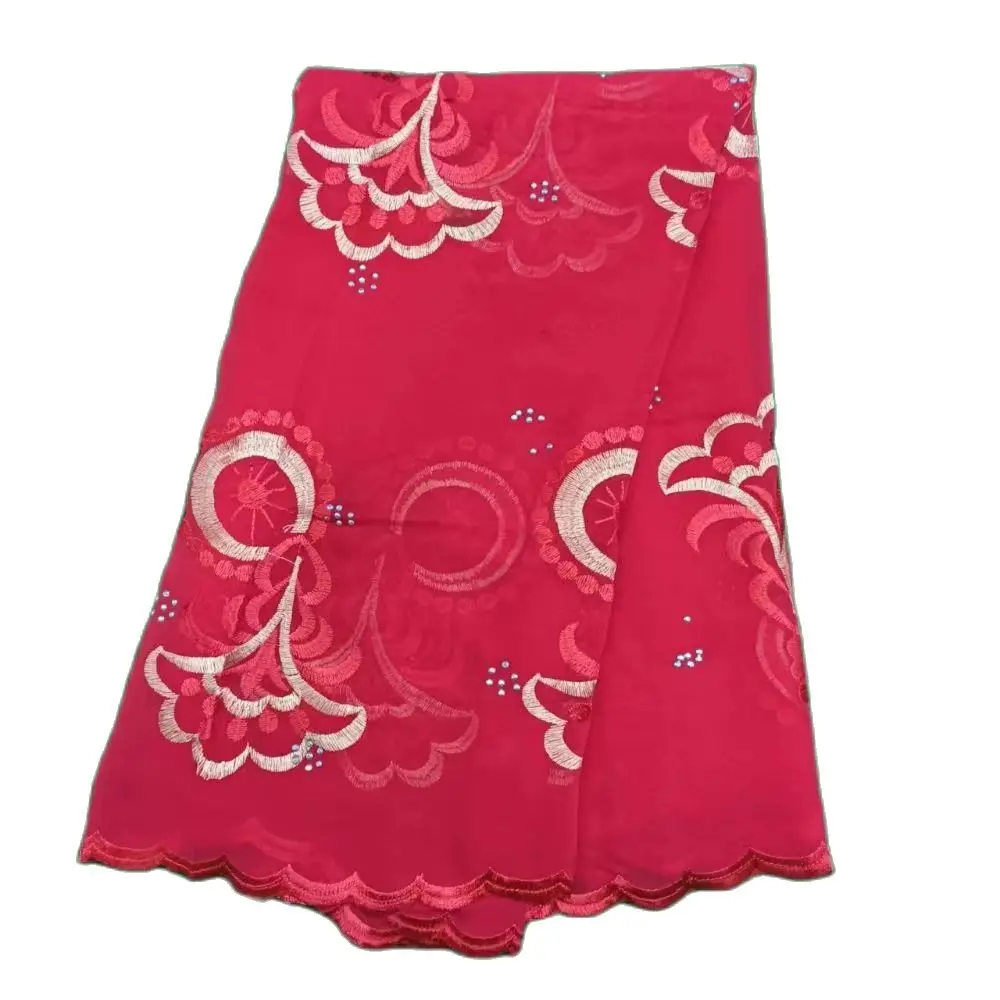 Latest African Muslin Islamic Hijab Dubai Embroidery Scarf kashkha dubai scarf muslim african shawls cotton good quality designs