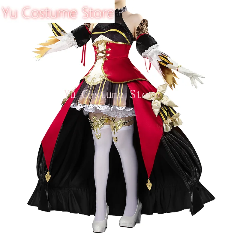 Yu Костюм Umamusume: Pretty Derby Gentildonna Косплей Cos Game Аниме Вечеринка Униформа Хэллоуин