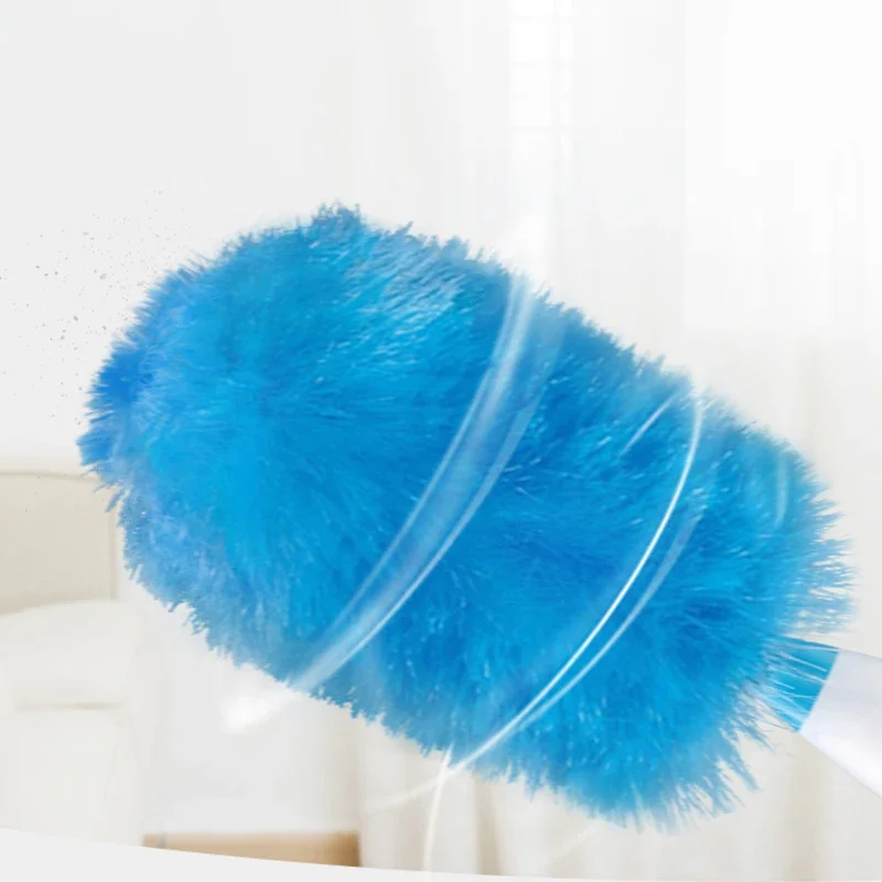 

Dust Cleaning Cleaner Electric Convenient Instant Tool Feather Spin Household Revolve 360° Brush Duster Duster Adjustable Brush